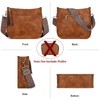 4053 Women's Elegant Crossbody Bag For Women Leather Hobo Handbag