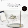 THE EARTH GRACE White Sage Incense Sticks, Approximately 30 Sticks