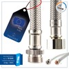 Tecuro DN 8 Connection Hose IG x AG for Sanitary