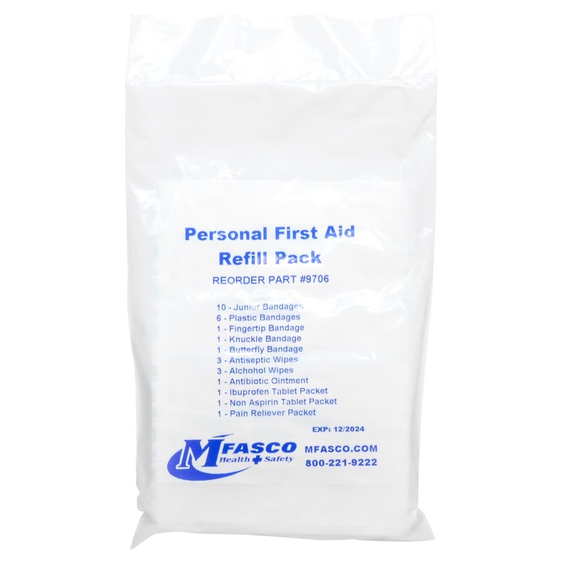 MFASCO First Aid Fill Kit Refill Pack - Hurt Ease