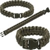 Mil-Tec Paracord Wrist Band 15mm Olive size S