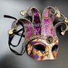 MASQSTUDIO Couples Masquerade Mask Jolly Jester Cosplay Mardi Gras Prom