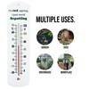 Thermometer World Greenhouse - 240 mm Classic Garden Gift For