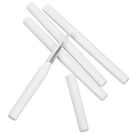 PACKOVE 4Pcs Lidded Silicone Lip Applicators Multi Purpose Makeup Brush for Lip Color Gloss Travel Friendly Design for Home Professional Use for Makeup Lovers