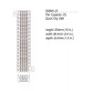 SIEMON S66M1-25 Bridged 66 block 25 pair, Category 5E