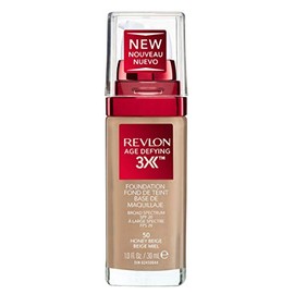 New Item REVLON AGE DEFYING ANTI AGING FOUNDATION 1.0 OZ REVLON/AGE DEFYING FIRMING+L IFTING FOUNDATION (HONEY BEIGE) 1.0 OZ (30 ML)