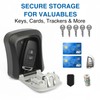 Magnetic Key Box for Under Car, Waterproof Combination Lock Box