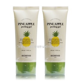 Skinfood Pineapple Peeling Gel 100mlx2ea Exfoliation Peeling / 스킨푸드 파인애플 필링젤 100mlx2ea 각질제거 필링