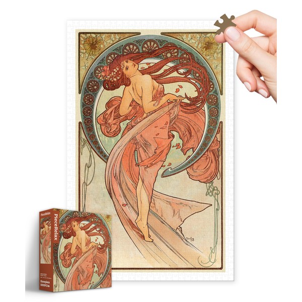 PieceRelax Plastic Jigsaw Puzzles for Adults 1000 Pieces - Alphonse