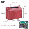 Hennaja Leather Cover for Disposable Paper Hand Towel Box, Compatible