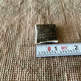 Pat Tyler Dollhouse Miniature Pillow Bed Sofa Chair Cushion Printed Silk 2369