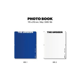 SHOWNU X HYUNGWON 1st Mini Album [THE UNSEEN] 2Ver SET CD+Dust Jacket+84p Photobook+Photocard+Photo Sealed