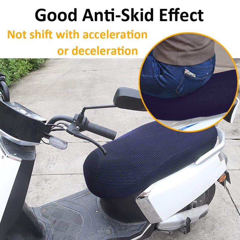 MOCNT Motorcycle Seat Cover Non-Slip Motorcycle Seat Cover Waterproof Motorcycle