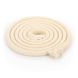 NKlaus 3 m torch wick, 7 mm, cotton wick, garden torch, bamboo torch, replacement wick, lamp wick, round wick 1276