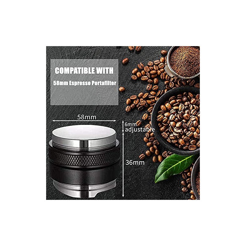 Freefish Coffee Tamper Espresso Tamper Dual Head Stainless Steel Coffee