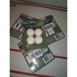 NA 4 pack of 4 = 16 pieces Outdoor Chair Leg Cap Replacements White 1.25"