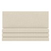 Jaxx Panelist Modern Padded Headboard – Set of 4 Wall