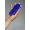 Sohyo Flip Flop Glossy Black Detangler Brush for Wavy Thick