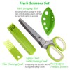 Herb Scissors, Multipurpose Kitchen Shears 5 Stainless Steel Blade with