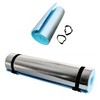 ADEPTNA Heavy Duty Waterproof Roll Up Foil Camping Hiking Mountaineering