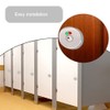 Indicator Door Lock Stainless Steel Vacant Engaged Privacy Indicator Lock