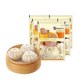 Angel baking powder, lead and aluminum free, baking powder alkaline, for home use to make steamed buns, dumplings and other pasta 50g (10g*5packs) 安琪泡打粉50g(10g*5包)