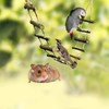 Pet Hamster Rope Ladder for Birds Toy, Soft Climbing Bridge