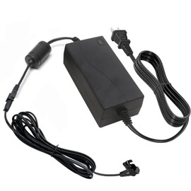 lojiraz 2-Prong AC/DC Power Adapter for VersaDesk Ultralite VUL3624 36" Electric Height-Adjustable Standing Converter Sit to Stand Desktop Riser Versa Desk Power Supply Cord Charger