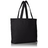 UnitedAthle 14.3 oz. Canvas Tote Bag (Large) - black -