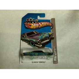 Hot Wheels 2013 HW City Purple 65 Pontiac Bonneville 35/250 Graffiti Rides