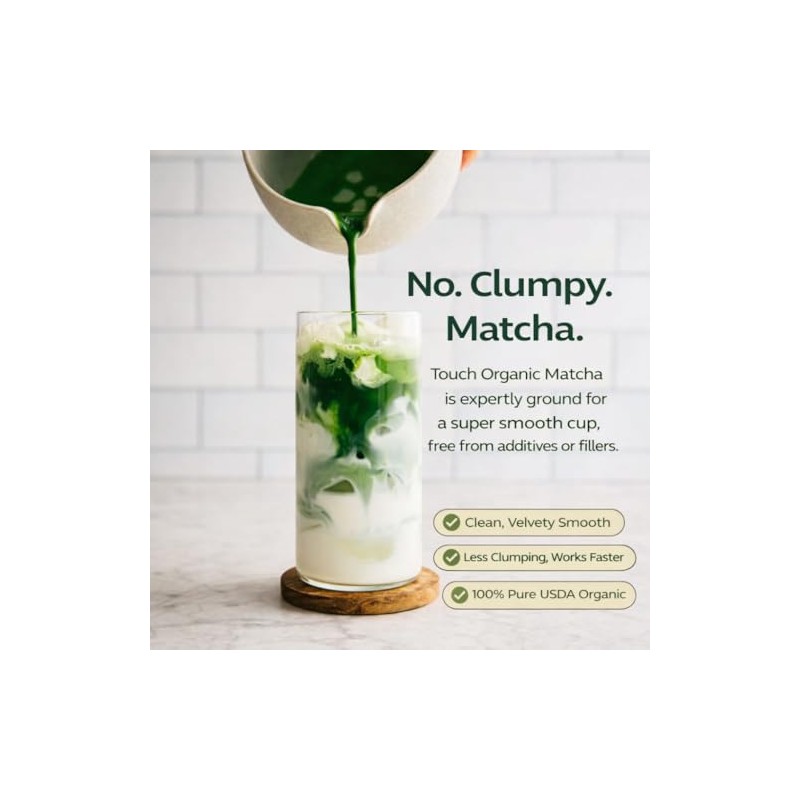 Touch Organic Matcha, 150 Gramos