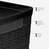Curver Set of 6 Medium 12L Jute Decorative Plastic Organization