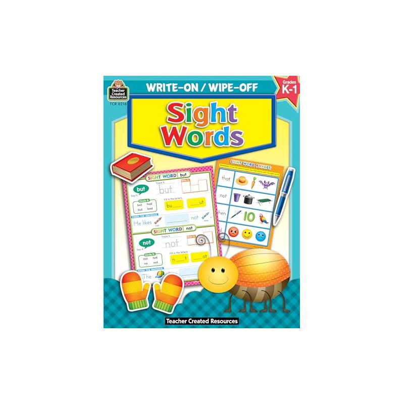 Write-On/Wipe-Off: Sight Words