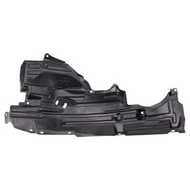 TRQ TRQ Front Left Rearward Inner Fender Liner Black Drivers Side Compatible with 2003-2007 INFINITI G35 IN1250105