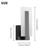 Pasoar Hardwire Modern Wall Sconces with Stepless Adjustable 10%-100% 7W