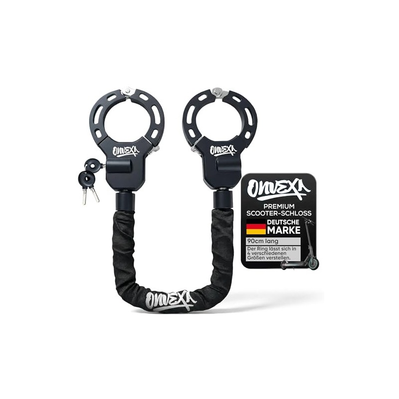 90 cm Hardened Steel Handcuff Lock - Anti-Theft Device for