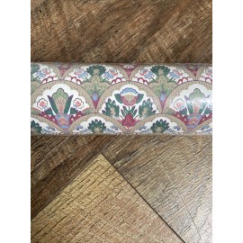 York Wallcoverings | Italian Mediterranean Floral Red Green White 56 Sq Feet