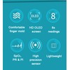 Bluetooth Fingertip Pulse Oximeter, Blood Oxygen Saturation Monitor and Pulse
