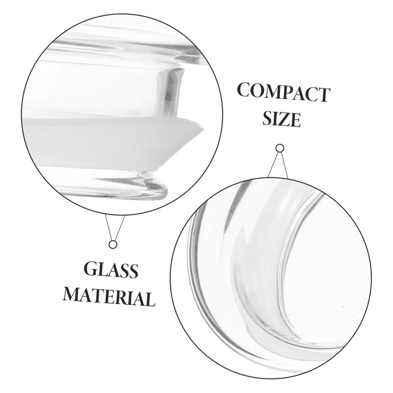 VINTORKY 2pcs Glass Water Pitcher Lid Replacement Reusable Cover for