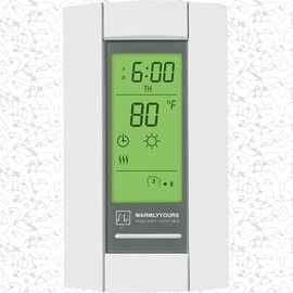 TH115-AF-GA - OEM Upgraded Radiant Heating 120/240V Programmable Thermostat with Floor Sensor and GFCI Replaces Resideo