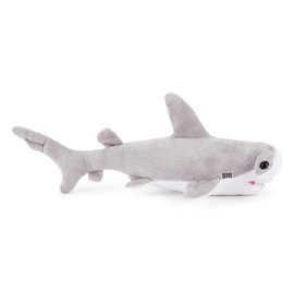 Zappi Co Ultra Soft Hammerhead Shark Plush Toy (26cm Length) - 100% Recycled, Eco-Friendly, Newborn Gift, Realistic Lifelike
