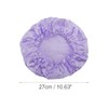 VOCOSTE Shower Cap Hair Cap Double Layer Waterproof Reusable Bath