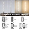 T10 Dimmable LED Tubular Bulb, Long Tube Edison Light Bulb