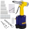 Pneumatic Rivet Gun 1/4", 3/16", 1/8", 5/32" and 3/32" Capacity