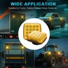 Markstor Wireless LED Road Flares for Emergency,Rechargeable Safety Flashing Lights