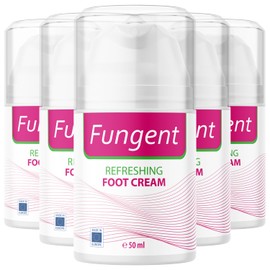 Fungent Cream Foot and Nail Care Ointment Practical and Hygienic in Pump Dispenser 50 ml Capacity 5 x