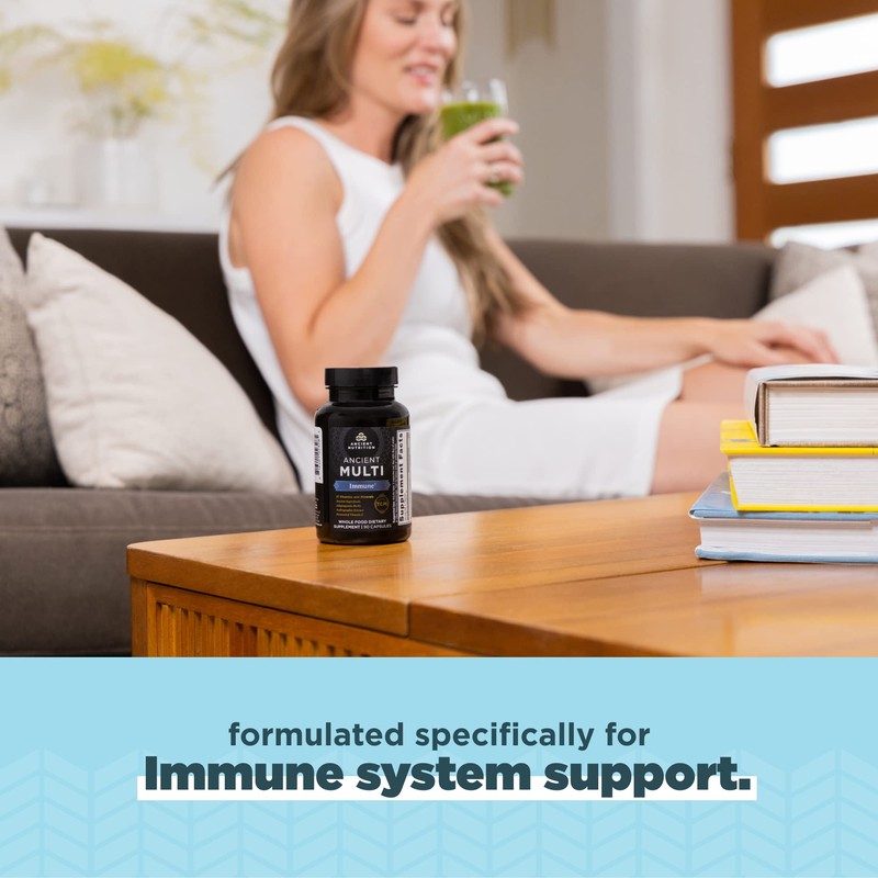 Ancient Nutrition Ancient Nutrition Multi Immune Capsules, 90 Count +