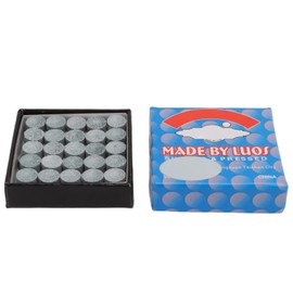 50Pcs Universal Cue Tip Replacements Compatible, 5 Sizes Slip on Cue Tip, Slip on Pool Cue Tips for Pool Cues(13mm)