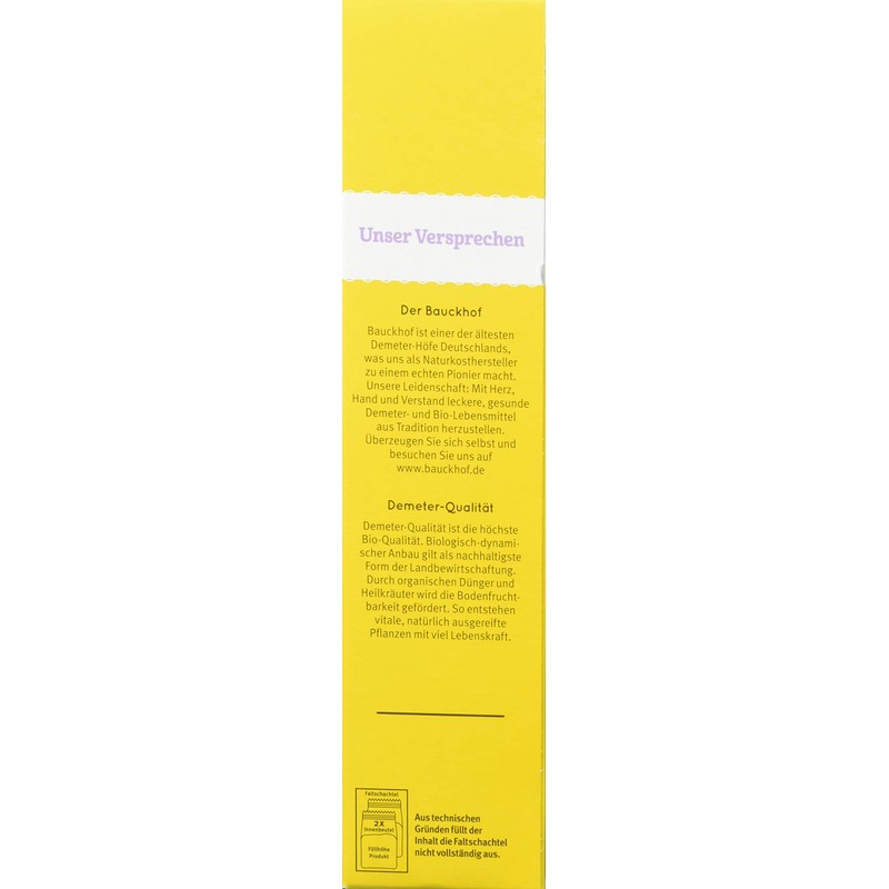 Bauck Demeter Dinkel Zitronenkuchen, 485 g