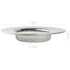 TRIXES Sink Strainer for Shower - Plug Hole Hair Catcher
